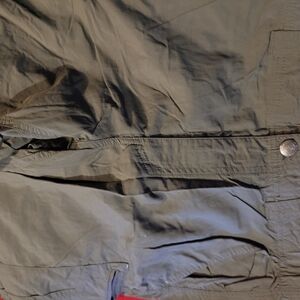 Columbia Olive Cargo Nylon Pants